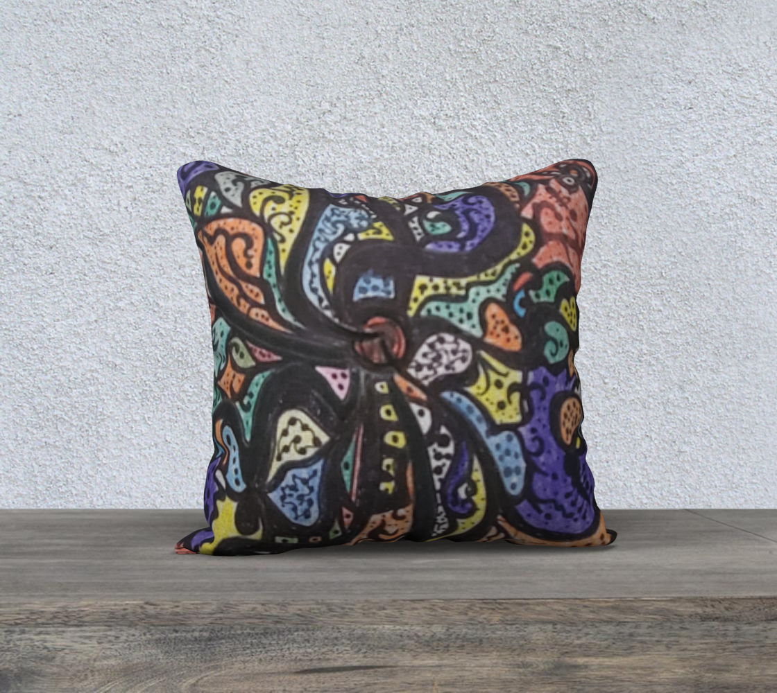 PEACEFUL ERUPTION PILLOW
