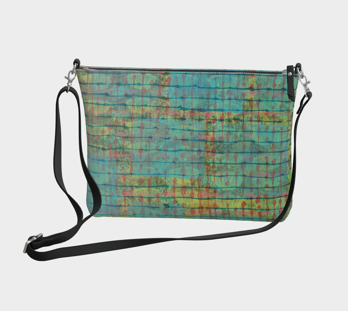 AQUAMARINE CITRINE CROSSBODY
