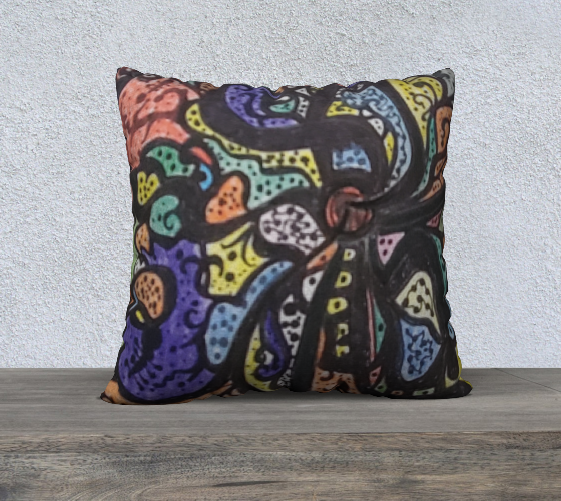 PEACEFUL ERUPTION PILLOW