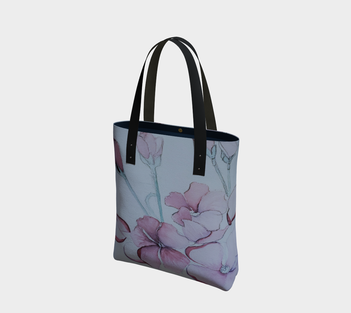 PINK GERANIUM TOTES