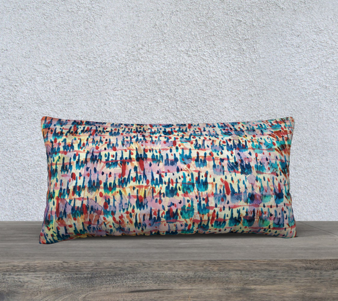 AZURITE RAIN PILLOW