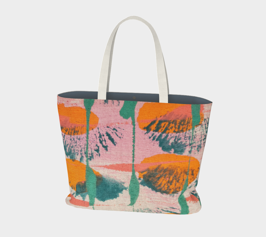AVENTURINE ROSE QUARTZ MARKET TOTE