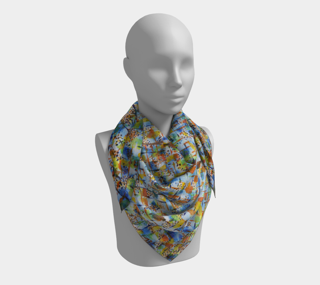 PAROS TURQUOISE SCARVES