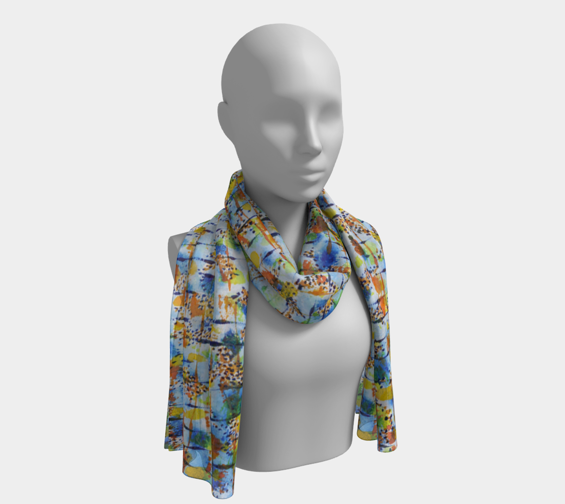 PAROS TURQUOISE SCARVES