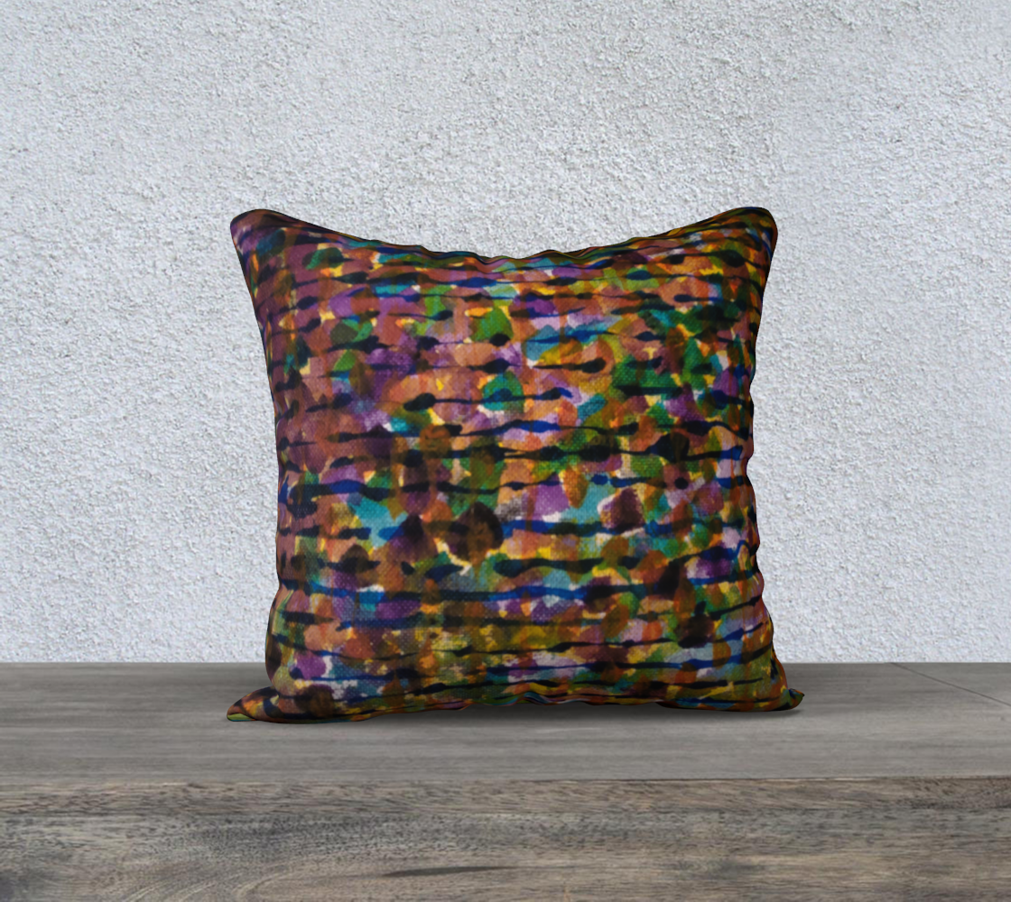 BLUE LAPIS PILLOW