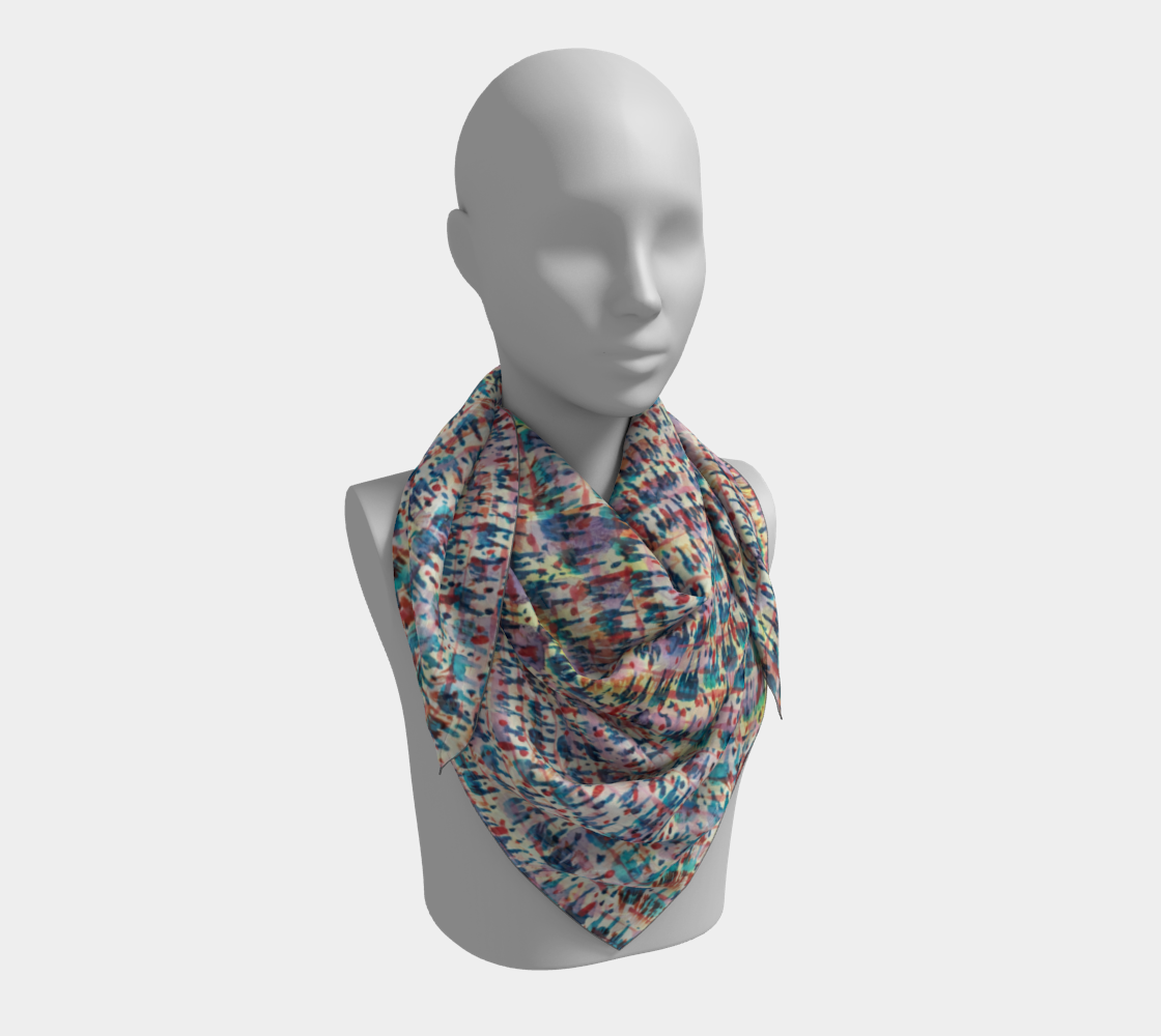 AZURITE RAIN SCARVES