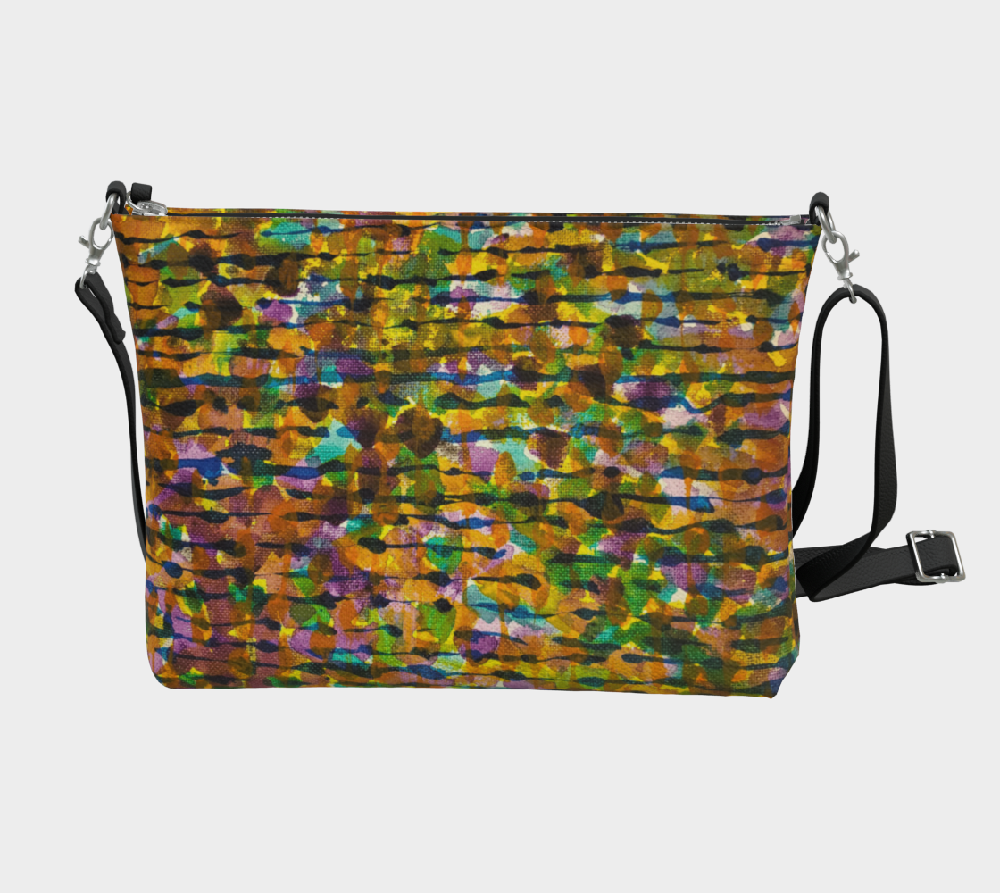 GOLDEN BLUE LAPIS CROSSBODY