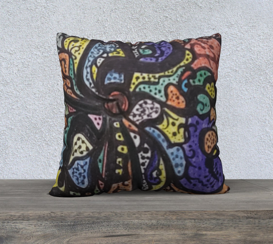 PEACEFUL ERUPTION PILLOW