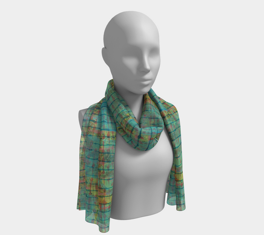 AQUAMARINE CITRINE SCARVES