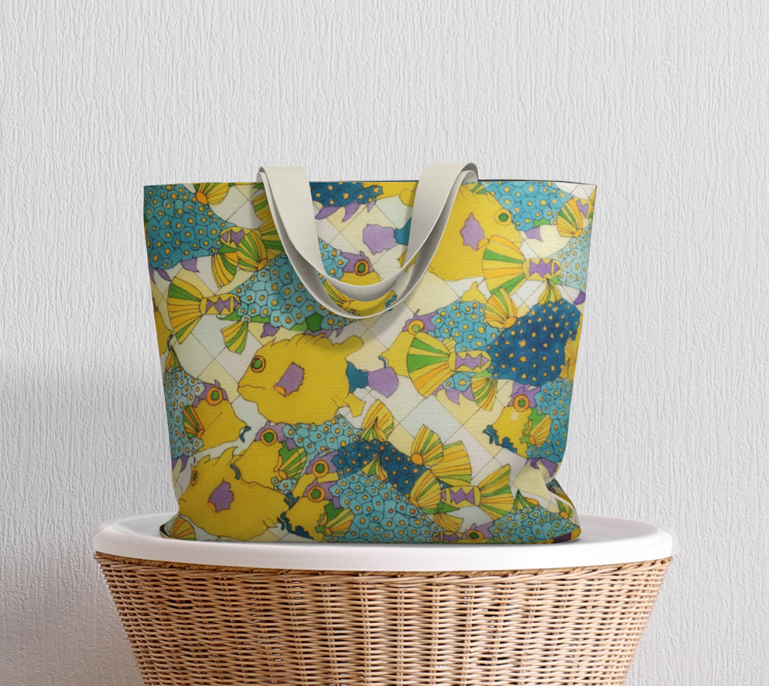 FISHWORKS MARKET TOTE