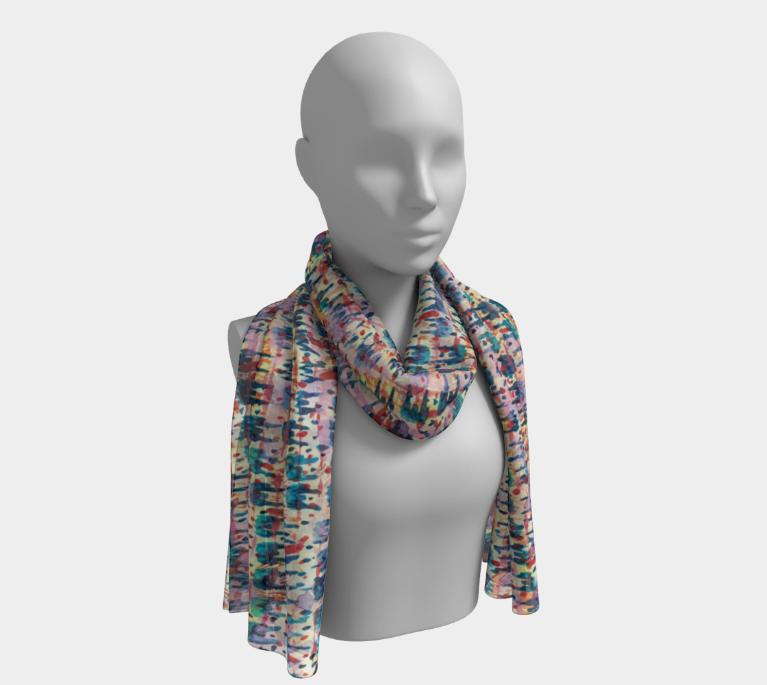 AZURITE RAIN SCARVES