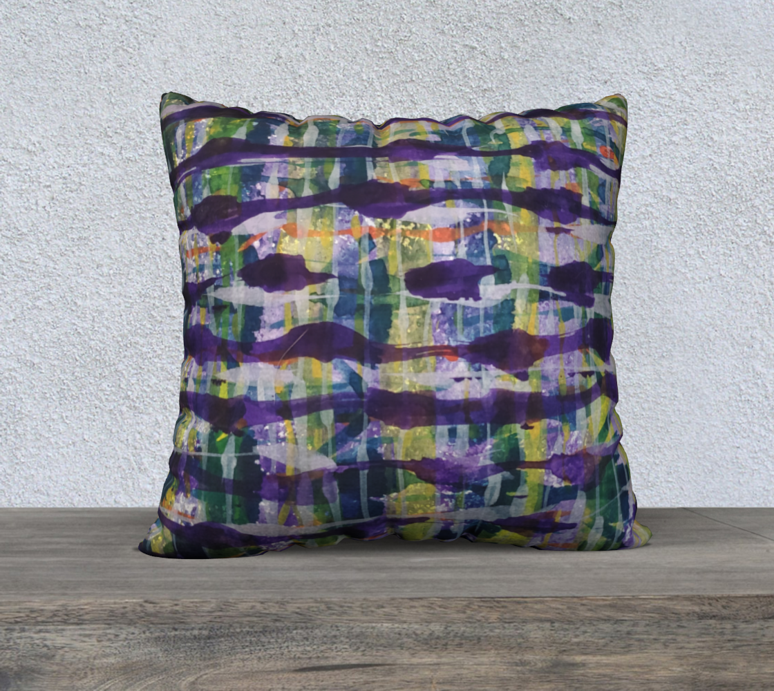 EMERALD AMETHYST PILLOW