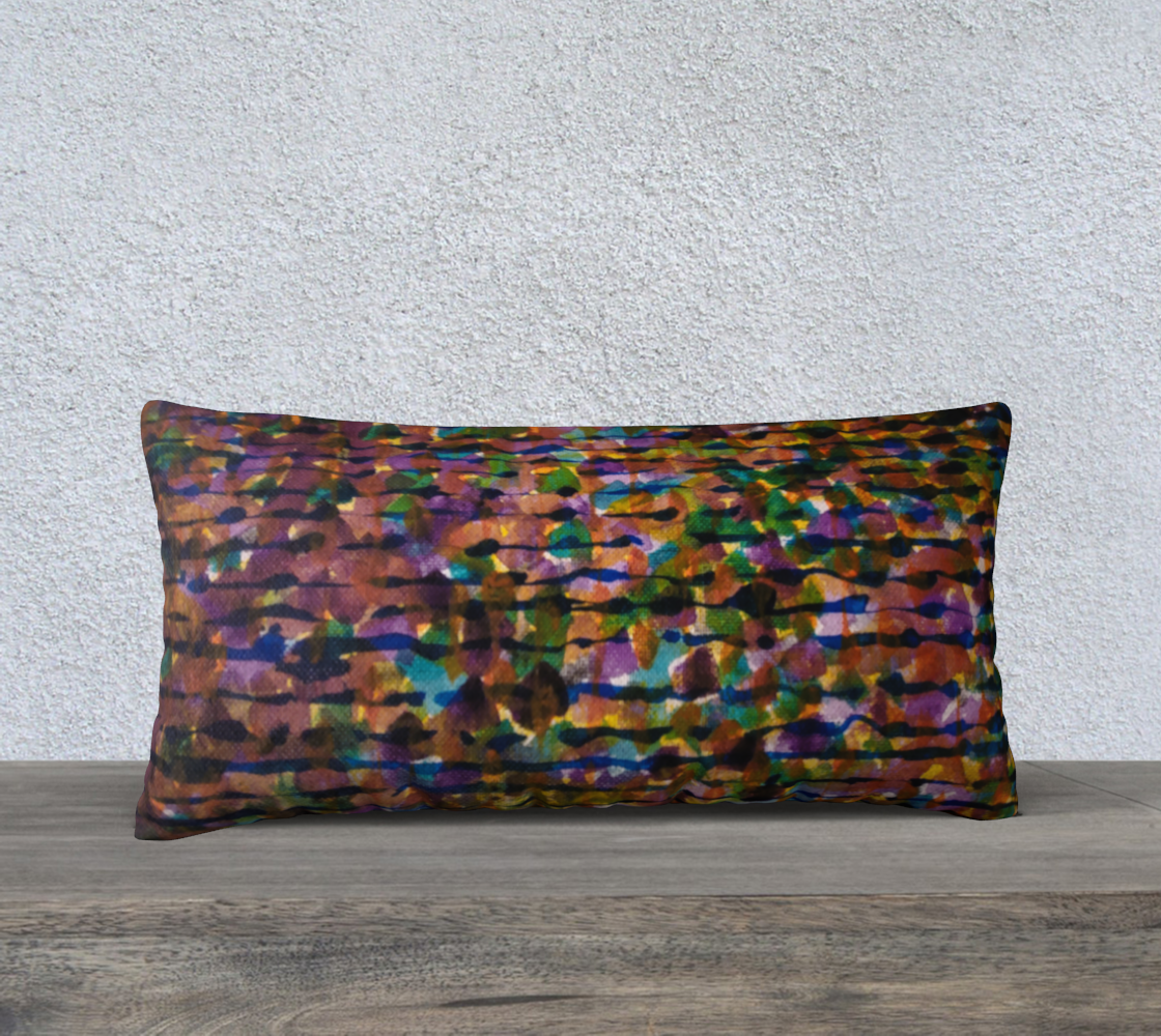 BLUE LAPIS PILLOW