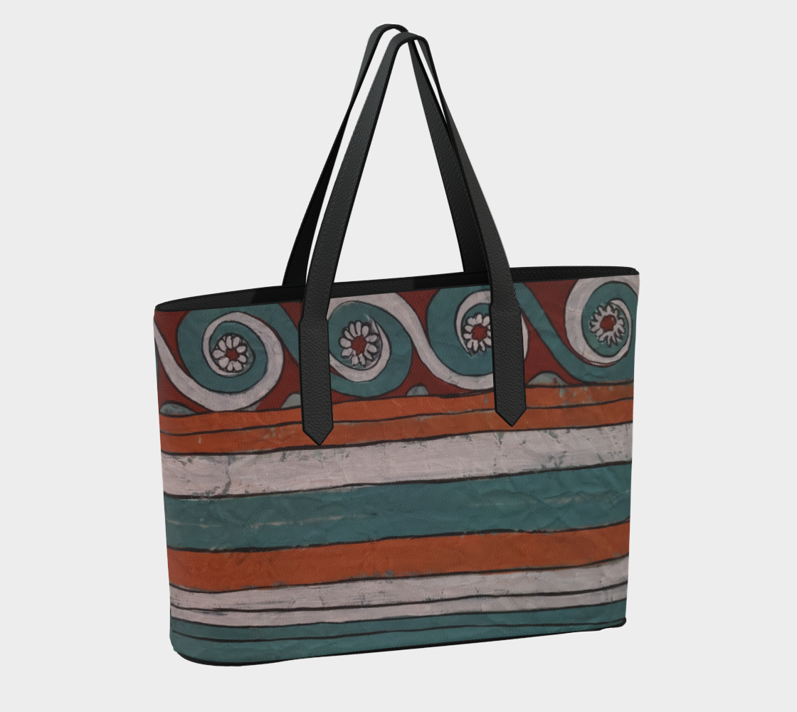 MINOAN VEGAN LEATHER TOTE