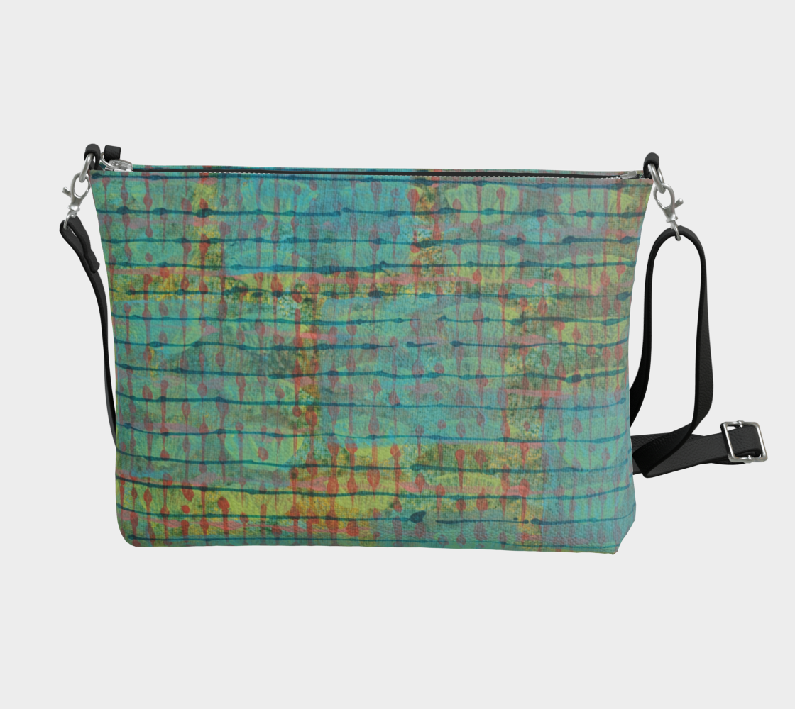 AQUAMARINE CITRINE CROSSBODY