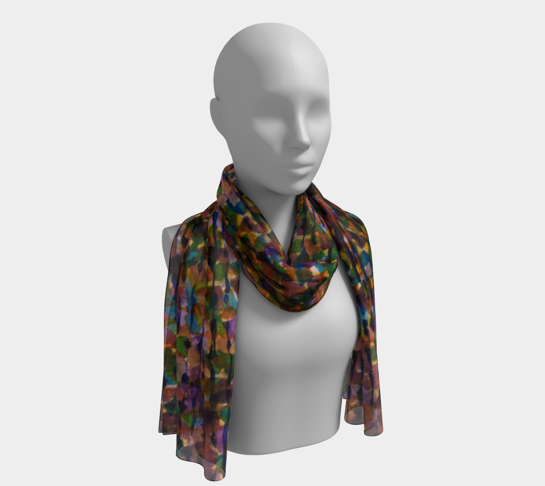 BLUE LAPIS SCARVES