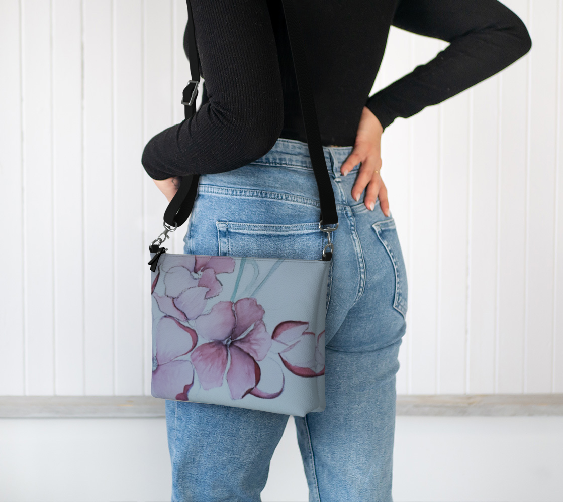 PINK GERANIUM CROSSBODY