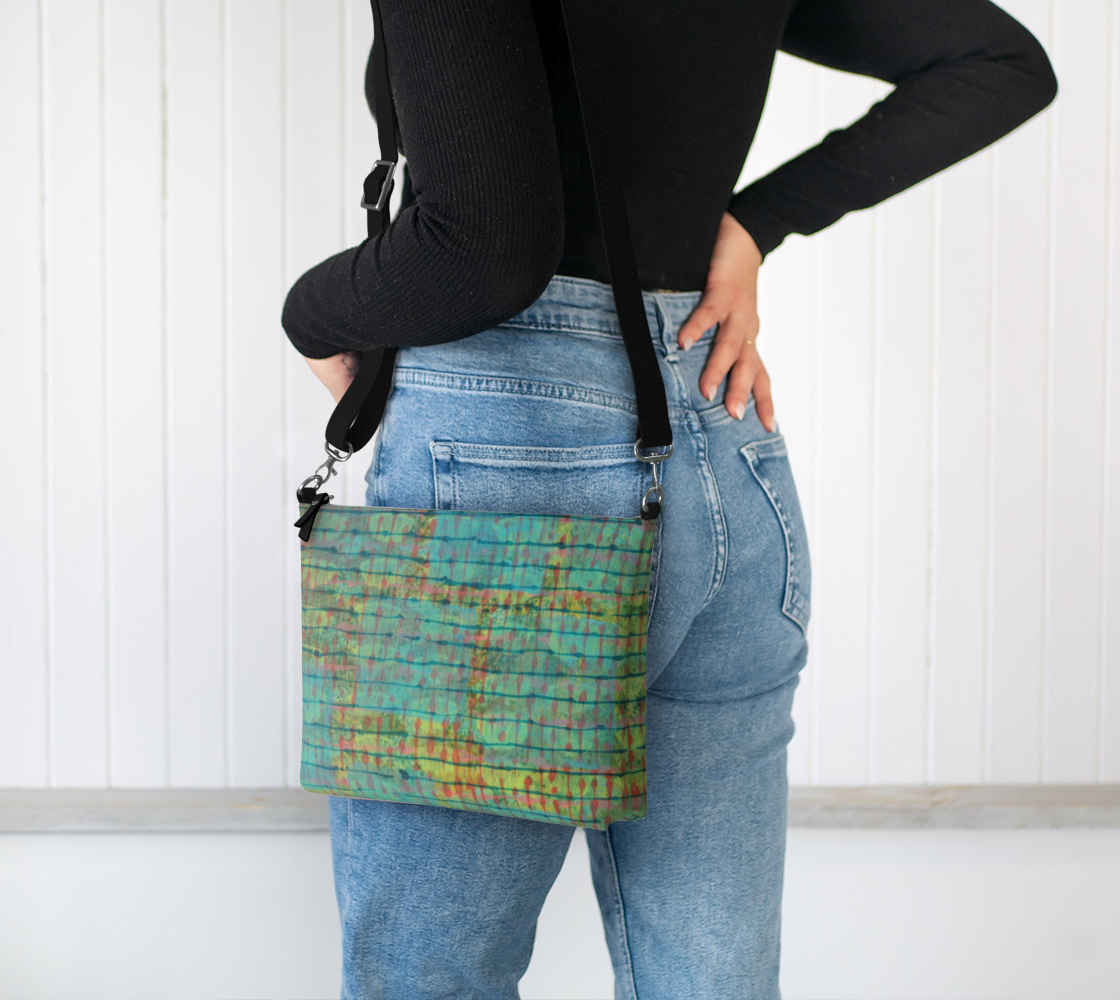 AQUAMARINE CITRINE CROSSBODY