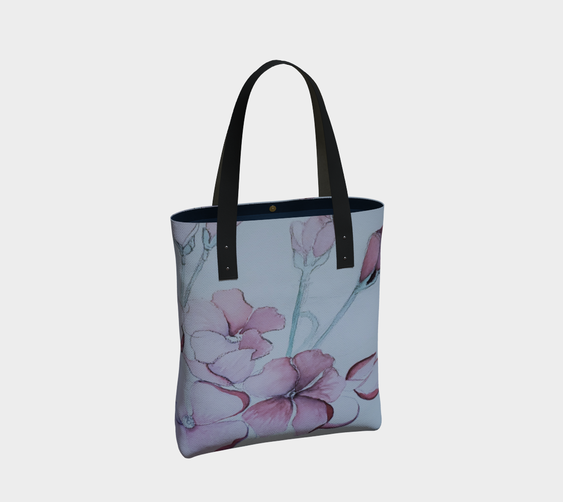 PINK GERANIUM TOTES