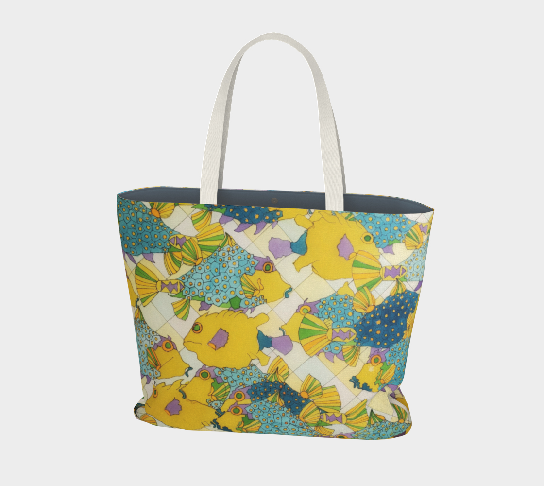 FISHWORKS MARKET TOTE
