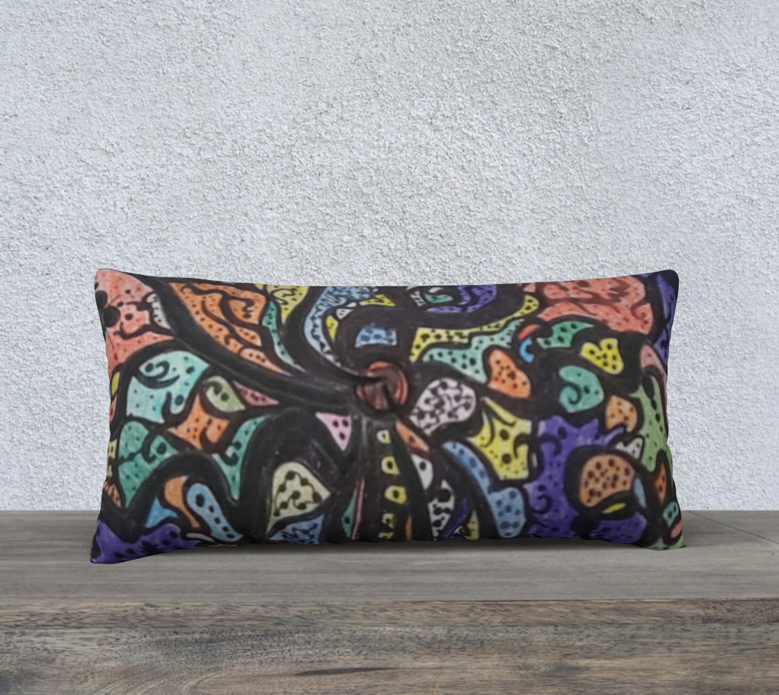 PEACEFUL ERUPTION PILLOW