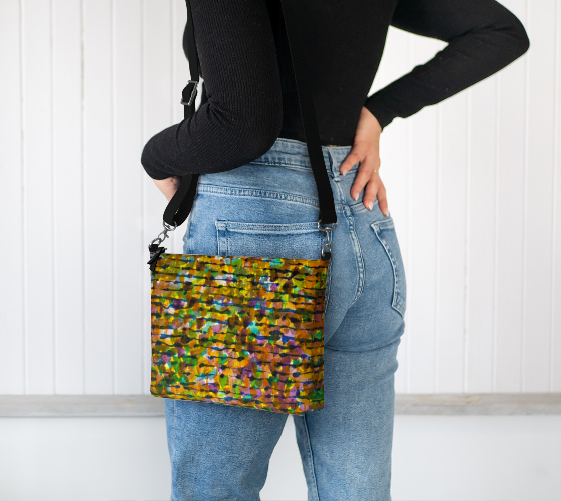 GOLDEN BLUE LAPIS CROSSBODY