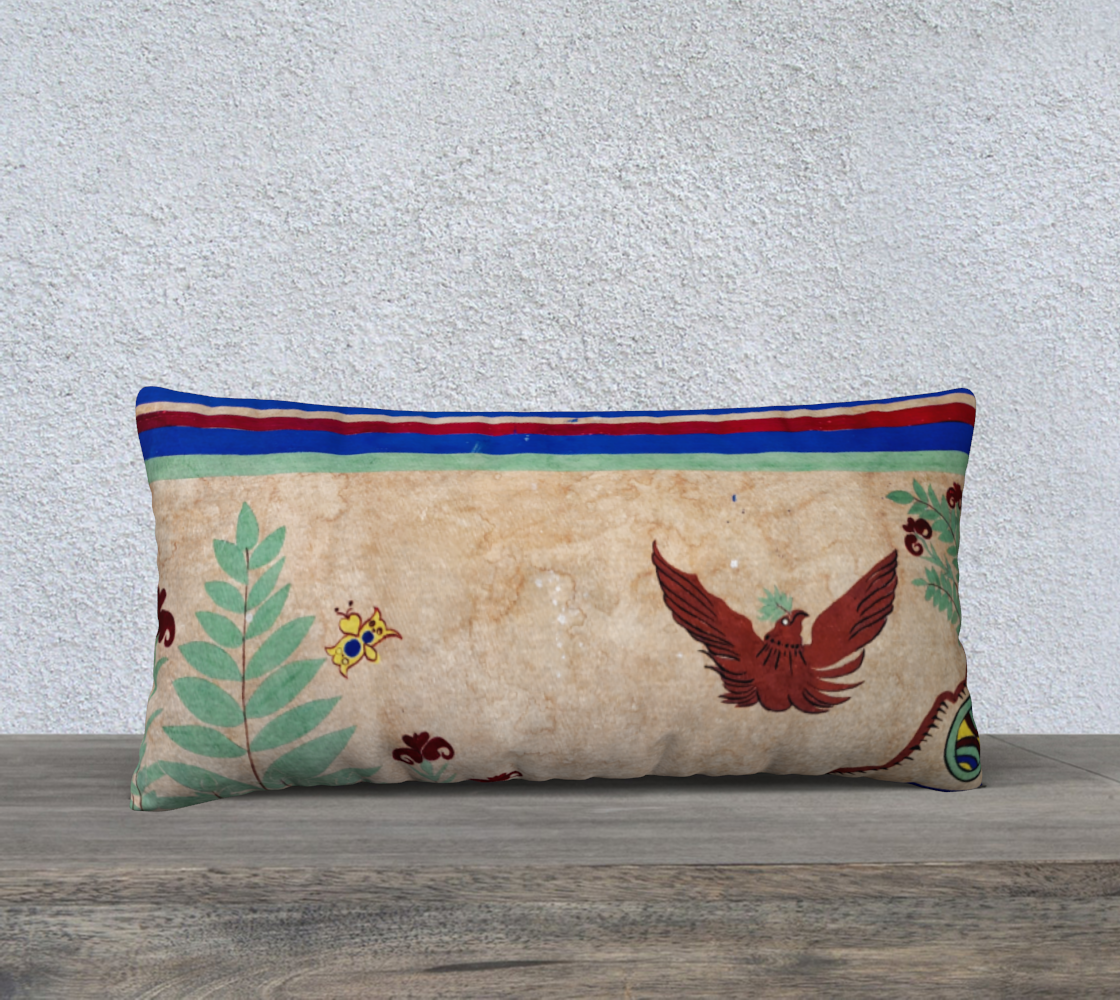 MINOAN BIRDS PILLOW