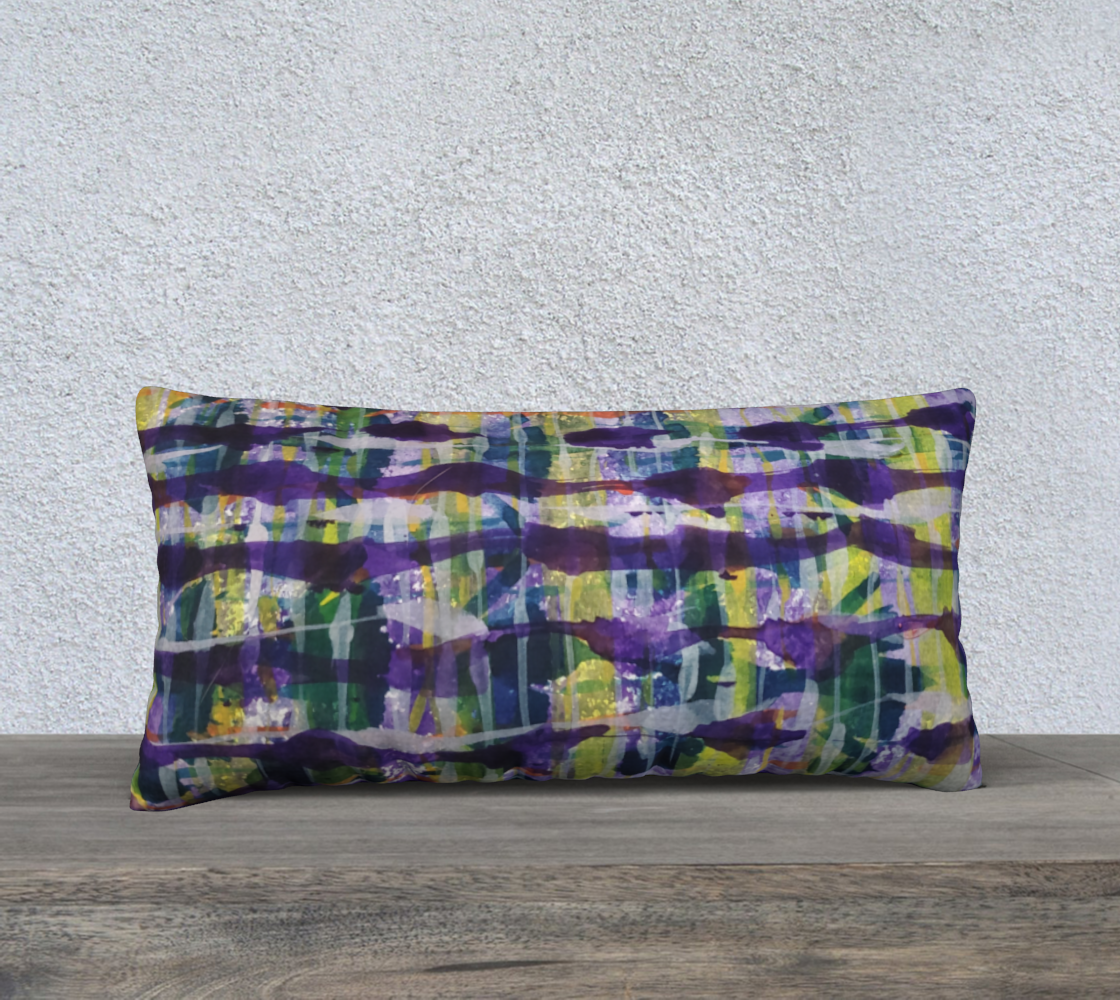 EMERALD AMETHYST PILLOW