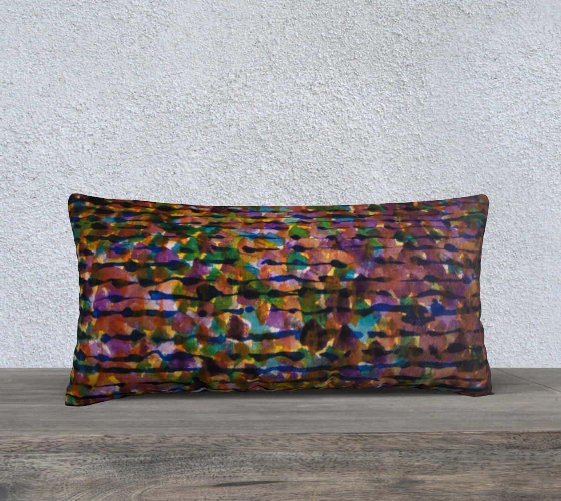 BLUE LAPIS PILLOW