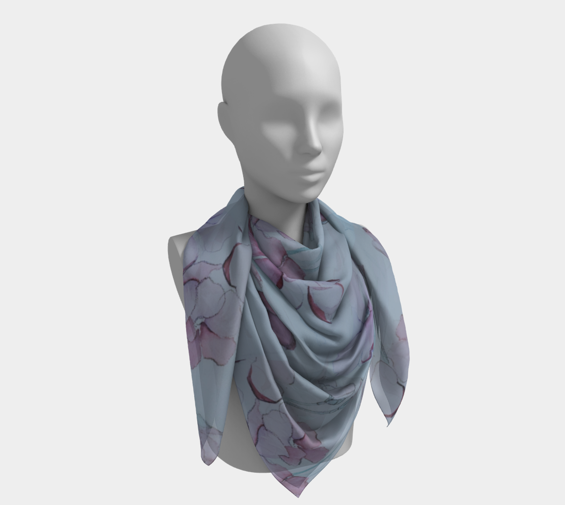 PINK GERANIUM SCARVES