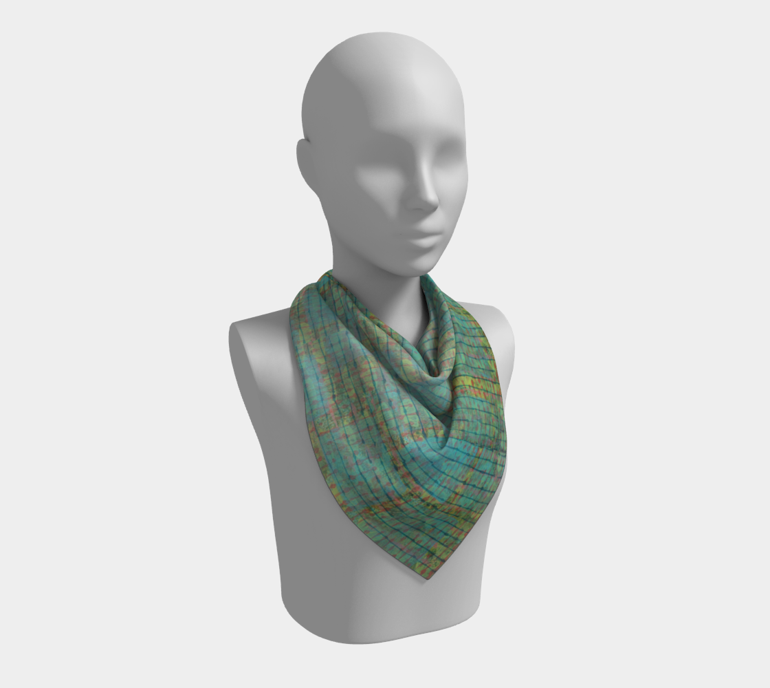 AQUAMARINE CITRINE SCARVES