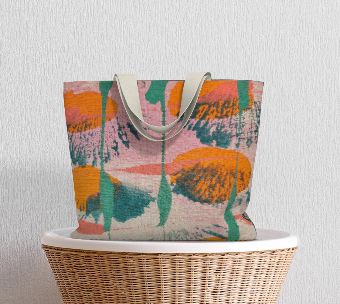 AVENTURINE ROSE QUARTZ MARKET TOTE