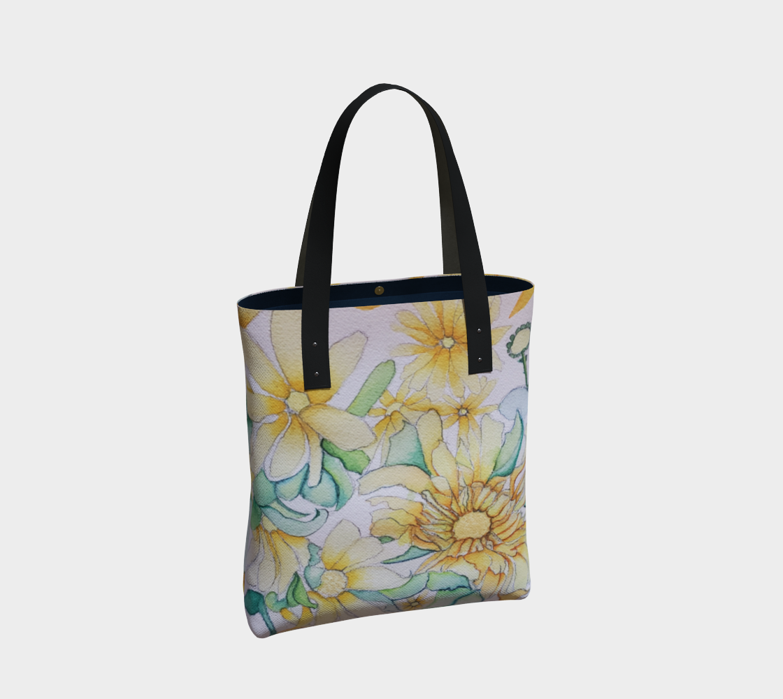 YELLOW DAISIES TOTES