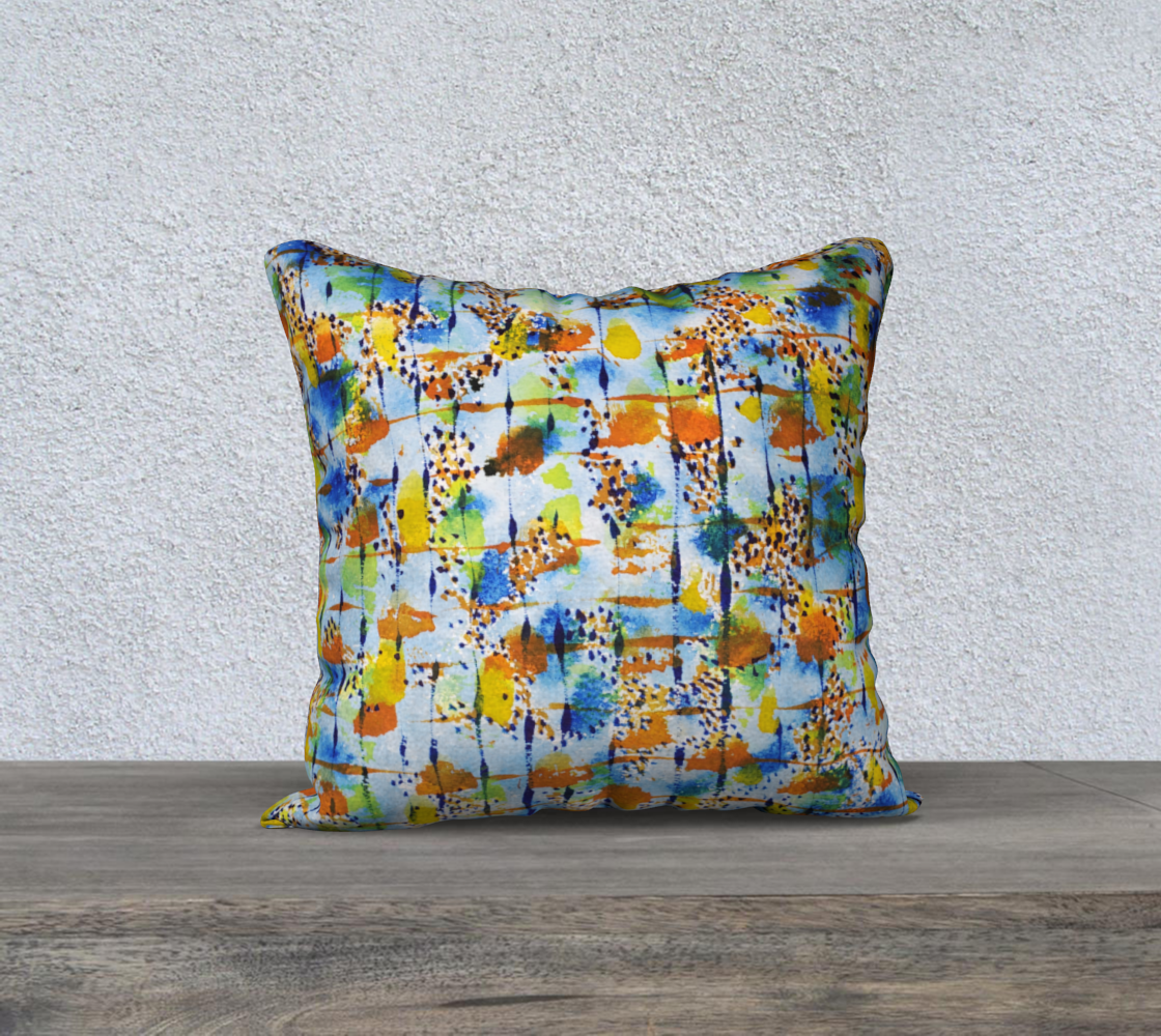 PAROS TURQUOISE PILLOW