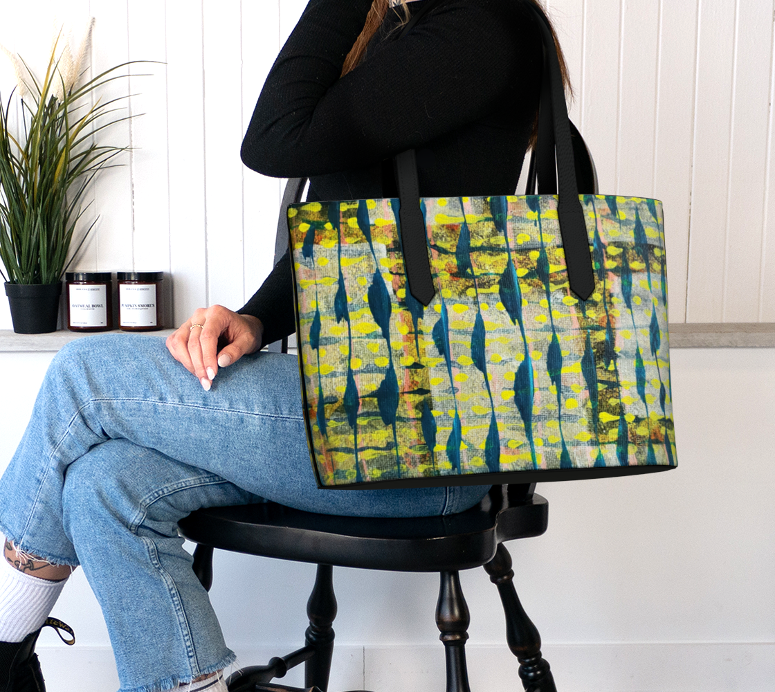 OPAL VEGAN LEATHER TOTE