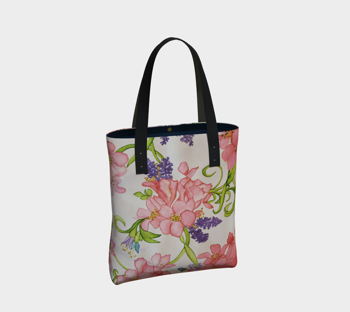 ROSEY PERIWINKLE TOTES