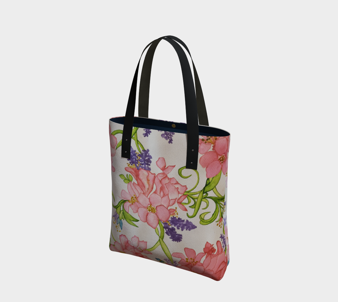 ROSEY PERIWINKLE TOTES