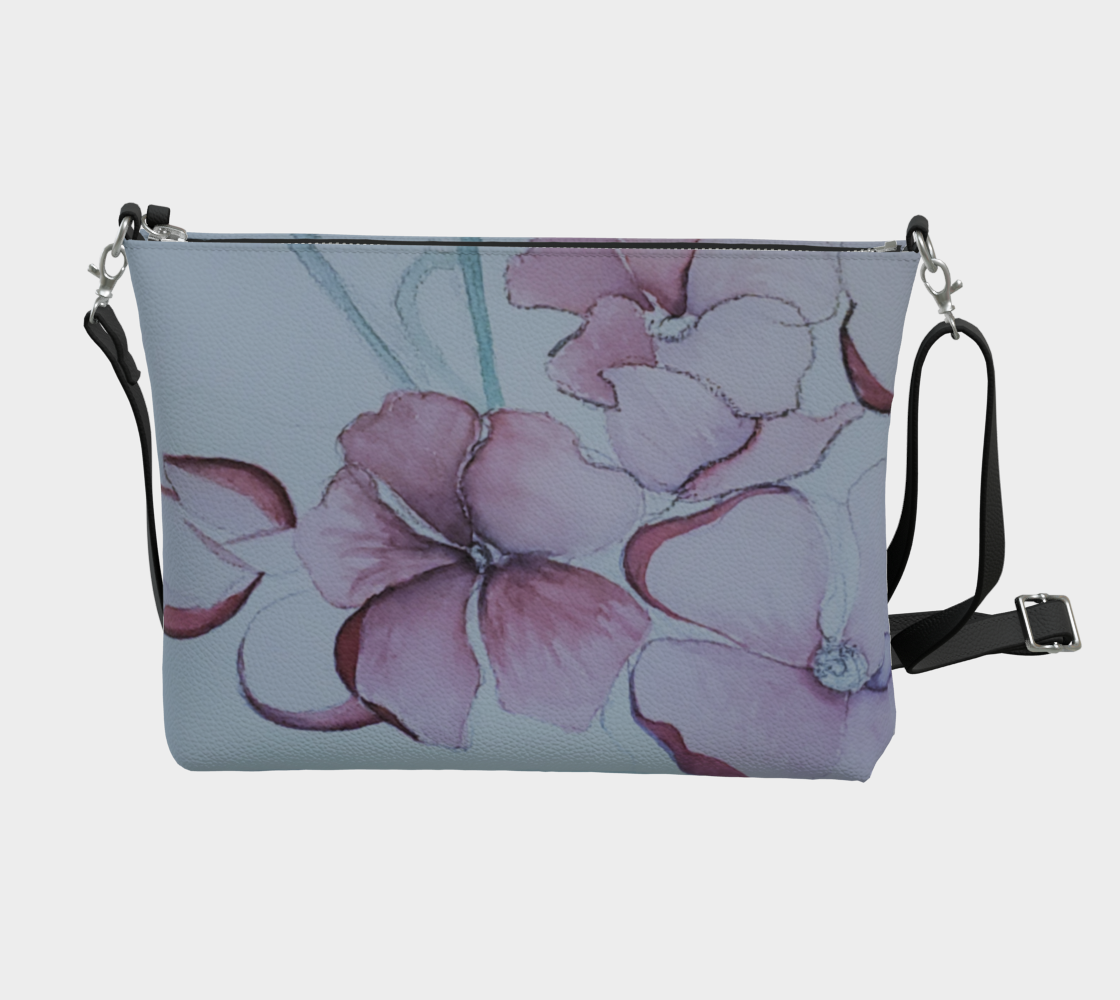 PINK GERANIUM CROSSBODY