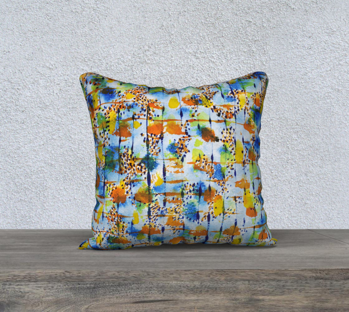 PAROS TURQUOISE PILLOW