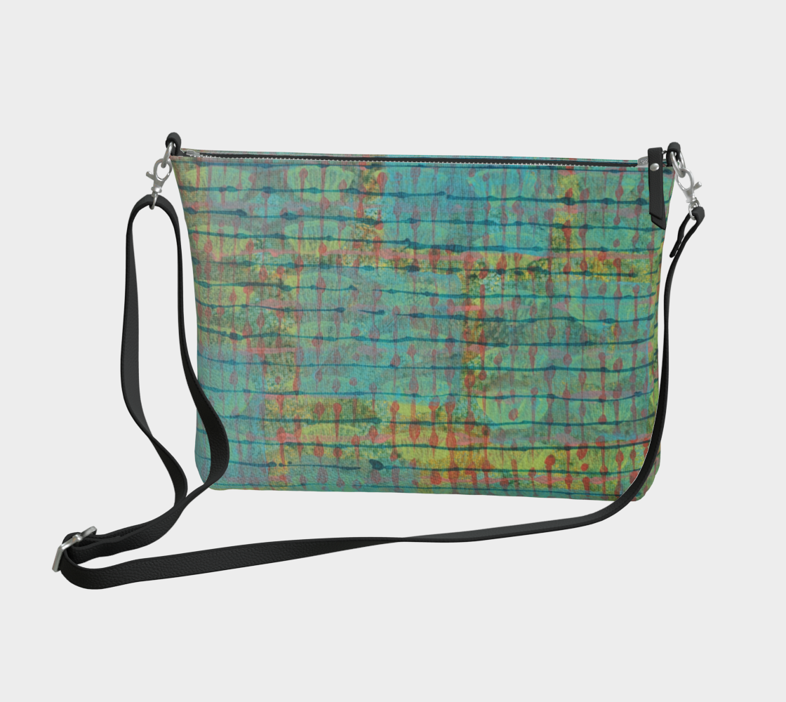 AQUAMARINE CITRINE  CROSSBODY