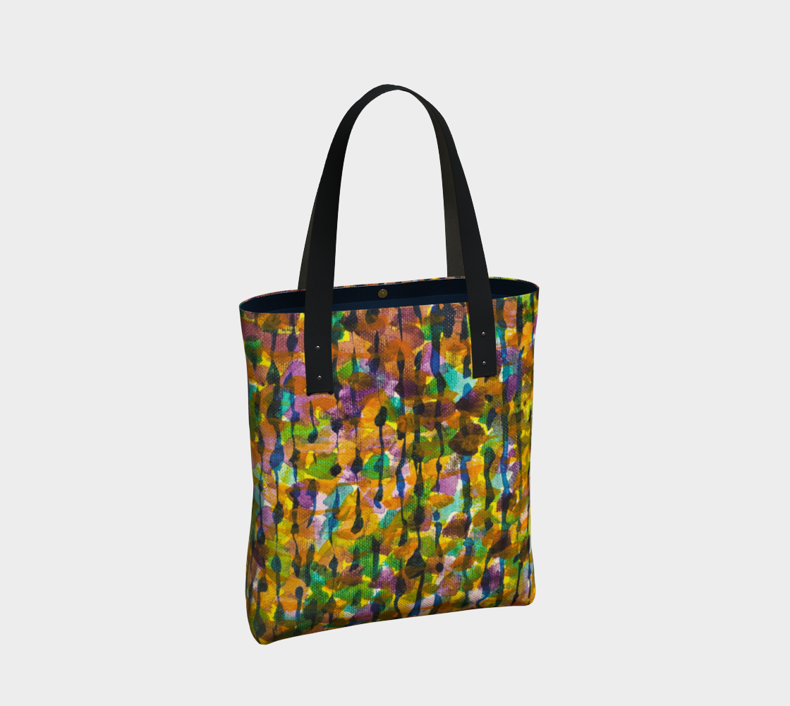 GOLDEN BLUE LAPIS TOTE