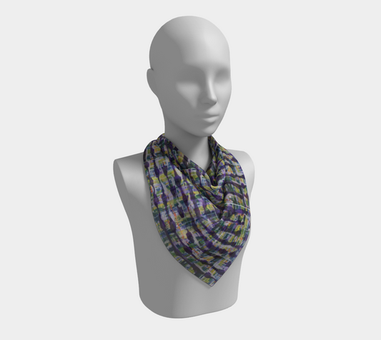 EMERALD AMETHYST SCARVES