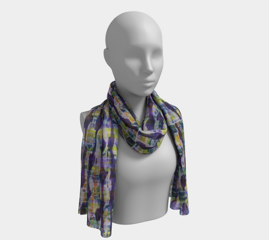 EMERALD AMETHYST SCARVES