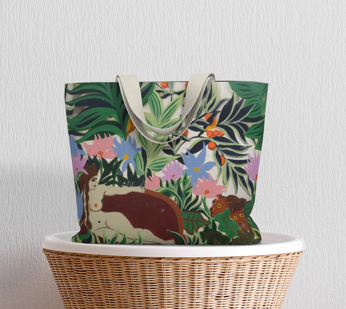 EXOTIC GARDEN MARKET TOTE