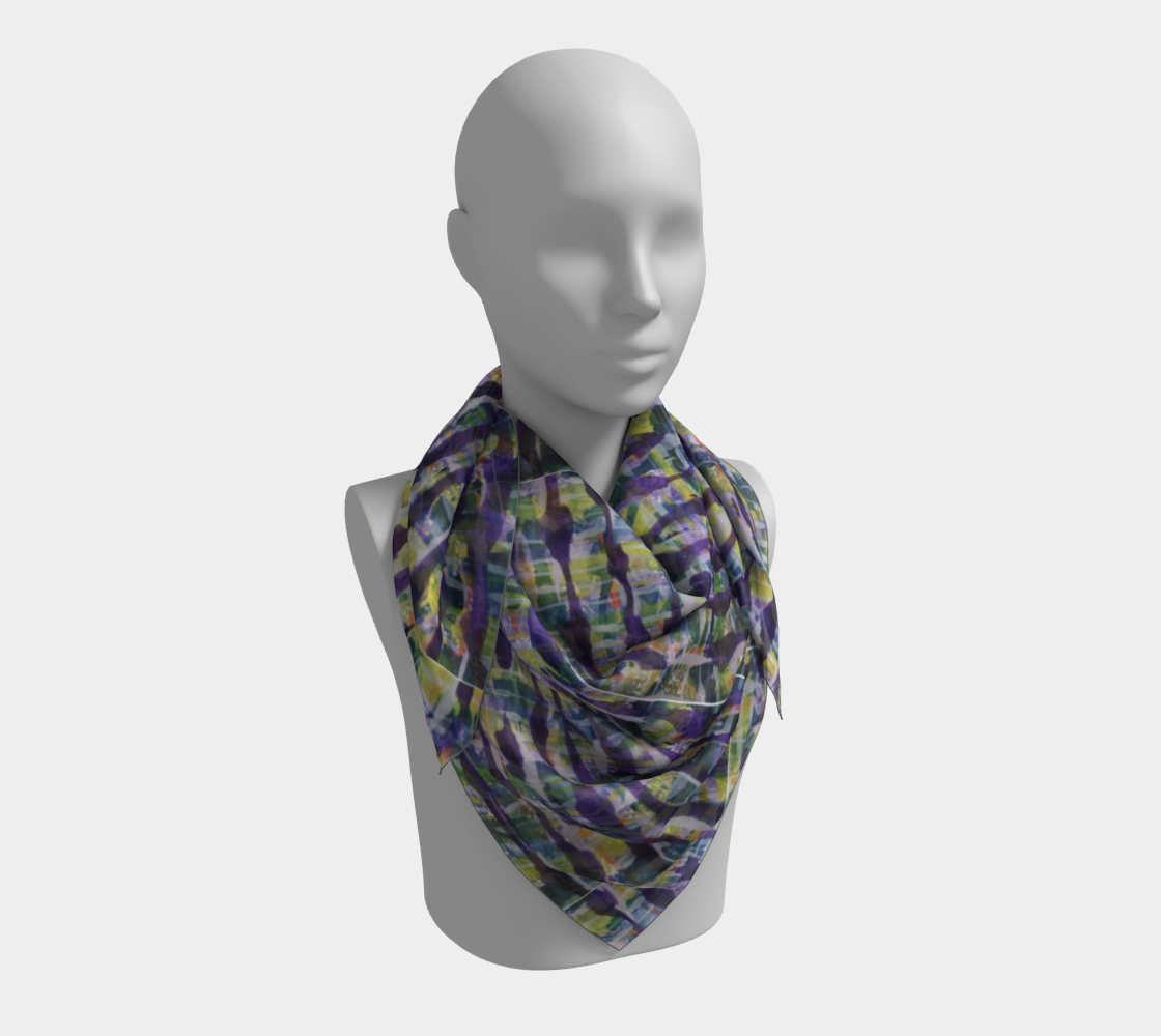 EMERALD AMETHYST SCARVES