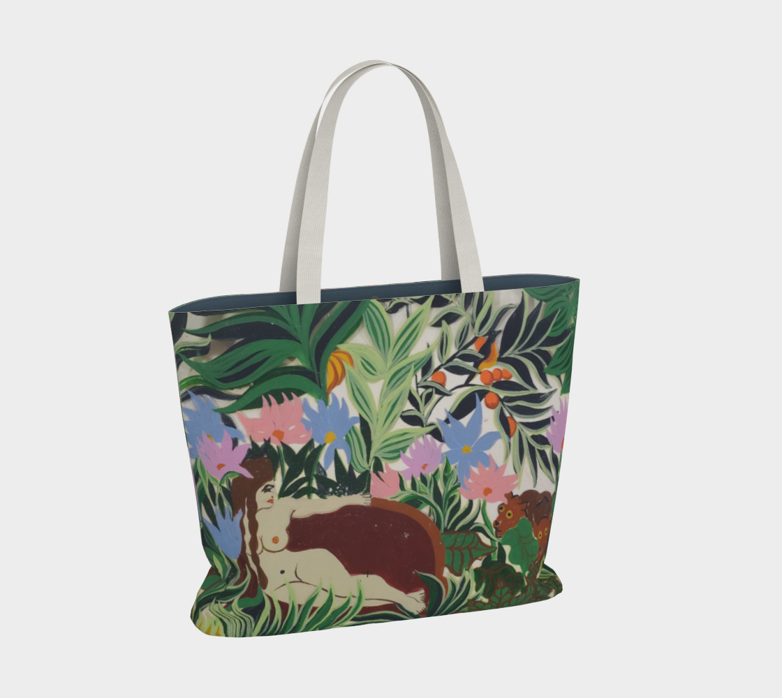 EXOTIC GARDEN MARKET TOTE