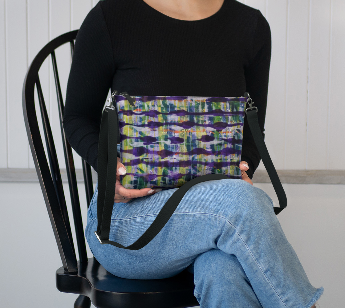 EMERALD AMETHYST CROSSBODY