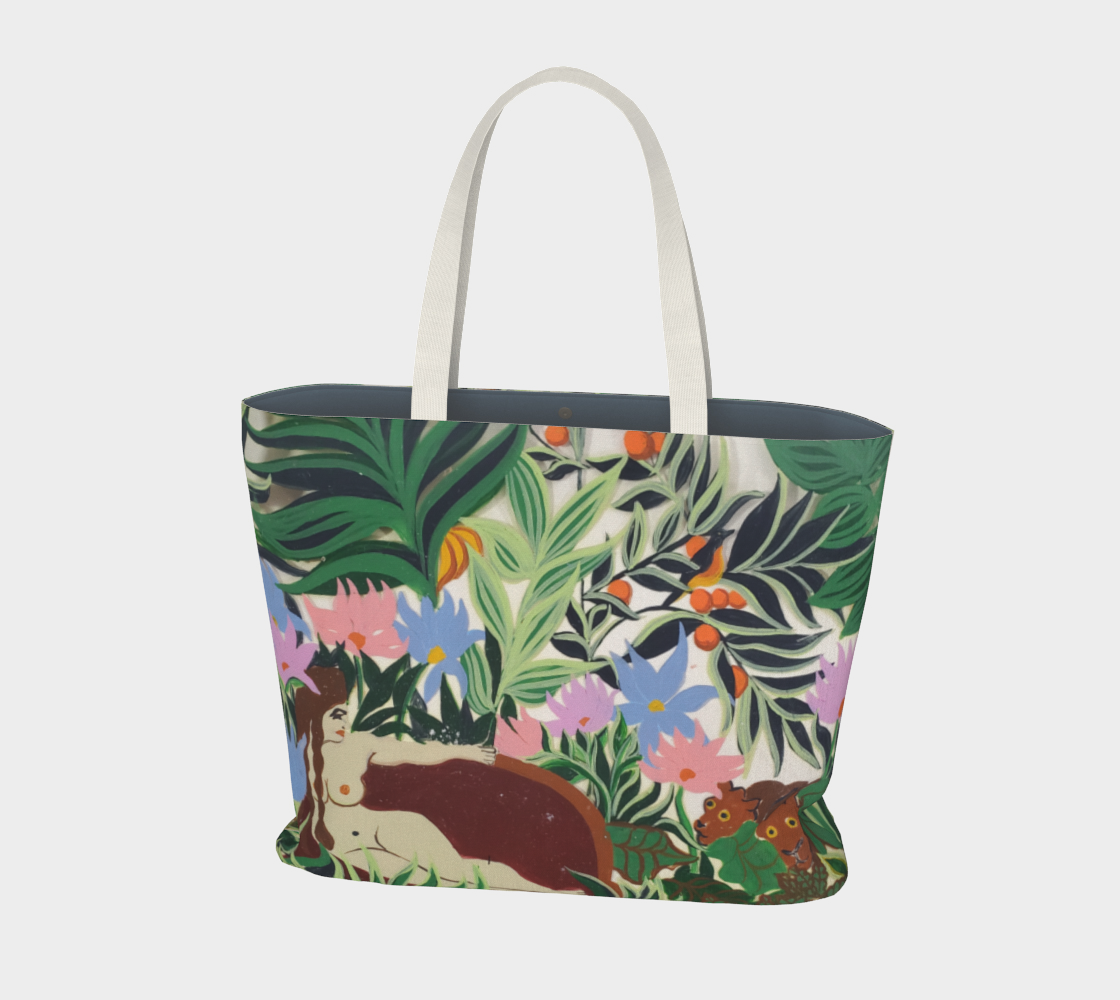 EXOTIC GARDEN MARKET TOTE