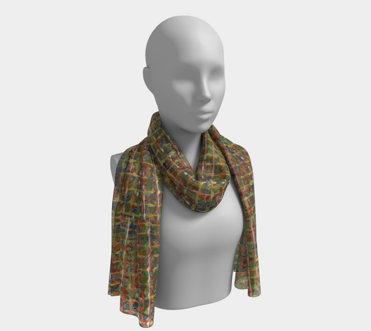 JASPER GYPSUM SCARVES