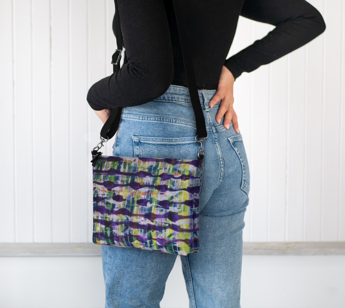 EMERALD AMETHYST CROSSBODY